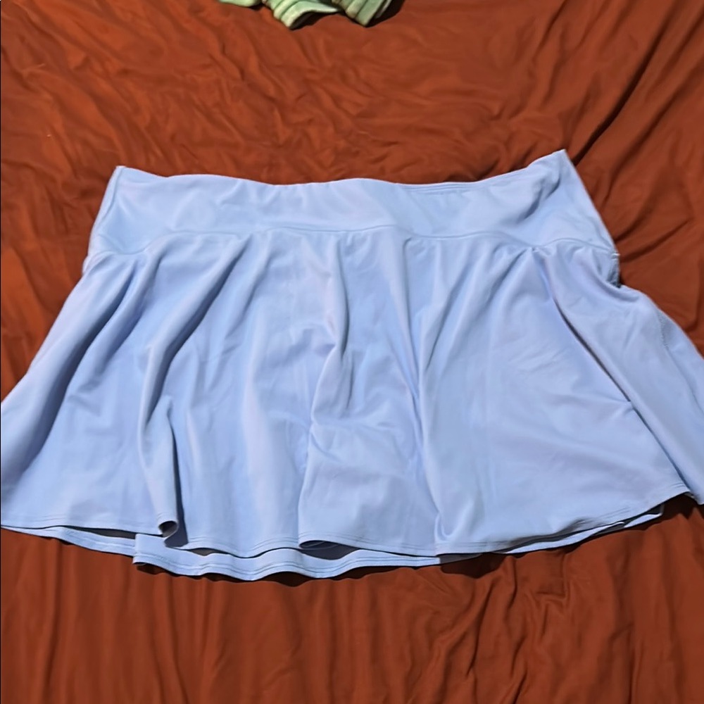 Baby Blue Women's Tennis Skort